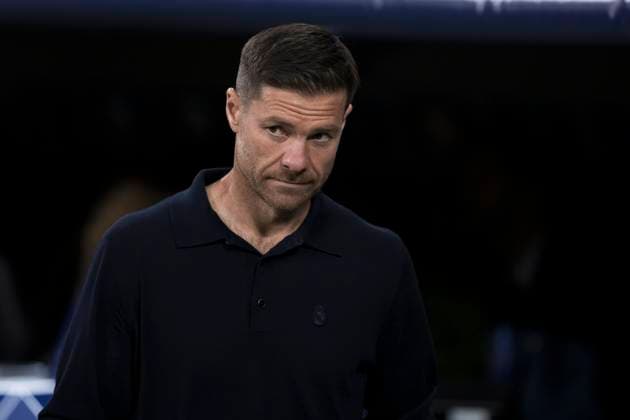 UEFA champions league - Real Madrid vs Marseille MADRID, SPAIN - September 16: Head coach of Real Madrid Xabi Alonso during the UEFA champions league 2025 26 match between Real Madrid and Marseille at Santiago Bernabeu Stadium. (Photo by Guillermo Martinez) Madrid Santiago Bernabeu Stadium Spain Copyright: xGuillermoxMartinezx