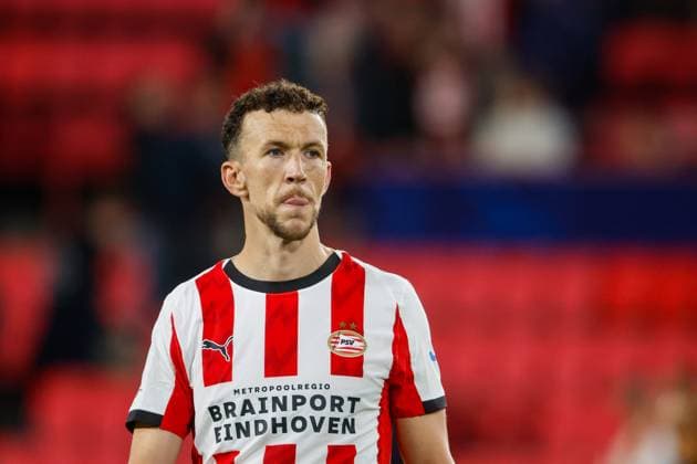 2025-09-16 PSV Eindhoven v Royale Union Saint-Gilloise - UEFA Champions League 2025 26 League Phase MD1 EINDHOVEN, NETHERLANDS - SEPTEMBER 16: Ivan Perisic of PSV Eindhoven looks dejected during the UEFA Champions League 2025 26 League Phase MD1 match between PSV Eindhoven and Royale Union Saint-Gilloise at Philips Stadion on September 16, 2025 in Eindhoven, Netherlands. Eindhoven Philips Stadion Netherlands Content not available for redistribution in The Netherlands directly or indirectly through any third parties. Copyright: xBroerxvanxdenxBoomx
