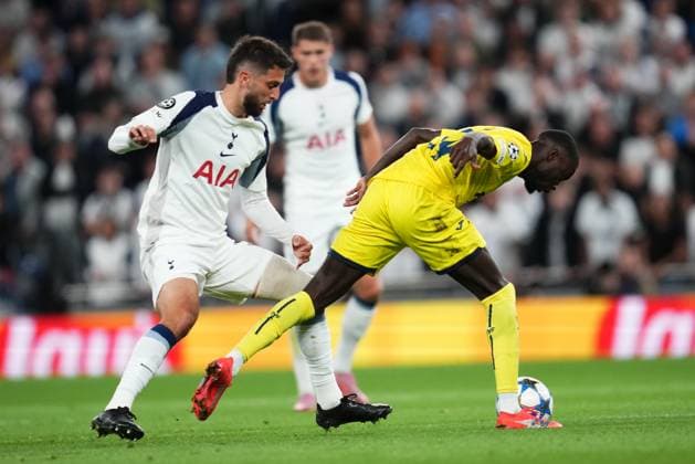 Londres, UK, Season 2025 2026, UEFA Champions League, Matchday 1, Tottenham Hotspur FC v Villarreal CF, Tottenham Hotspur Stadium, 16 Sept 2025 Copyright: xBaguxBlancox xPressinx