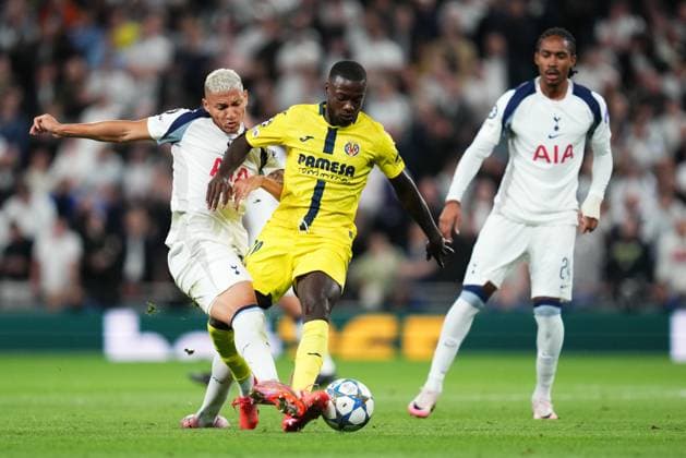 Londres, UK, Season 2025 2026, UEFA Champions League, Matchday 1, Tottenham Hotspur FC v Villarreal CF, Tottenham Hotspur Stadium, 16 Sept 2025 Copyright: xBaguxBlancox xPressinx