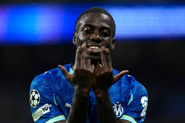 ESP: Real Madrid v Olympique de Marseille. UEFA Champions League. Matchday 1. Timothy Weah of Olympique Marsella during the UEFA Champions League match, between Real Madrid and Olympique de Marseille, matchday 1, played at Santiago Bernabeu Stadium on September 16, 2025 in Madrid, Spain. kpng Copyright: xCesarxCebollax xPRESSINx PS_250916_RMA_MAR_745