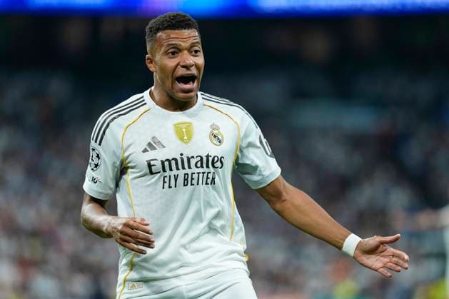 Kylian Mbappe of Real Madrid CF during the UEFA Champions League match between Real Madrid CF and Olimpique Marsella, on September 16, 2025 - 16 09 2025 - Spain Madrid Madrid -  LGMx xLexPictorium LePictorium_0314543