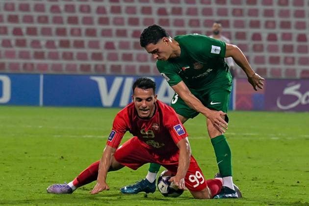 AFC Champions League: Shabab Al-Ahli v Tractor DUBAI, UNITED ARAB EMIRATES - SEPTEMBER 16: Amirhossein Hosseinzadeh (99) of Tractor in action during the AFC Champions League match between Shabab Al-Ahli and Tractor at Rashid Stadium in Dubai, United Arab Emirates on September 16, 2025. Waleed Zein Anadolu Dubai United Arab Emirates. Editorial use only. Please get in touch for any other usage.  Copyright: x2025xAnadoluxWaleedxZeinx