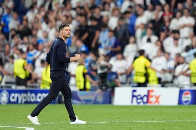 Real Madrid CF - Olympique de Marseille - UEFA Champions League in Spain - 16 Sep 2025 Xabi Alonso, Head Coach of Real Madrid CF is seen during the UEFA Champions League match between Real Madrid CF and Olympique de Marseille at the Santiago Bernabéu. Final Score; Real Madrid 2 - 1 Olympique de Marseille Madrid Spain Copyright: xGokhanxTanerx xSOPAxImagesx Gokhan-Taner_SOPAImages_RMAvOM_16092025_00063