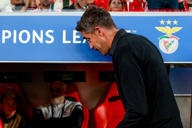 Estadio da Luz Bruno Lage head coach of SL Benfica during the UEFA Champions League 2025 26 League Phase MD1 match between SL Benfica and Qarabag FK at Estadio da Luz on September 16, 2025 UEFA Champions League League Phase MD1 - SL Benfica vs Qarabag FK (Valter Gouveia SPP) Copyright: xValterxGouveia SPPx spp-en-VaGo-VG_L6610