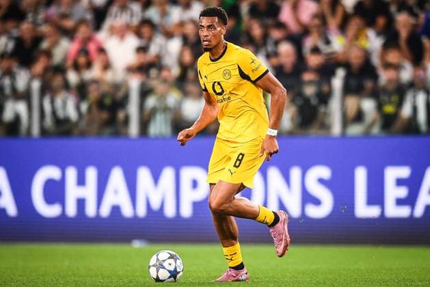 September 16, 2025, Turin, Italy, Italy: Felix NMECHA of Borussia Dortmund during the UEFA Champions League, League Phase MD1 match between Juventus FC and Borussia Dortmund at Allianz Stadium on September 16, 2025 in Turin, Italy. Turin Italy - ZUMAm308 20250916_zsp_m308_131 Copyright: xMatthieuxMirvillex