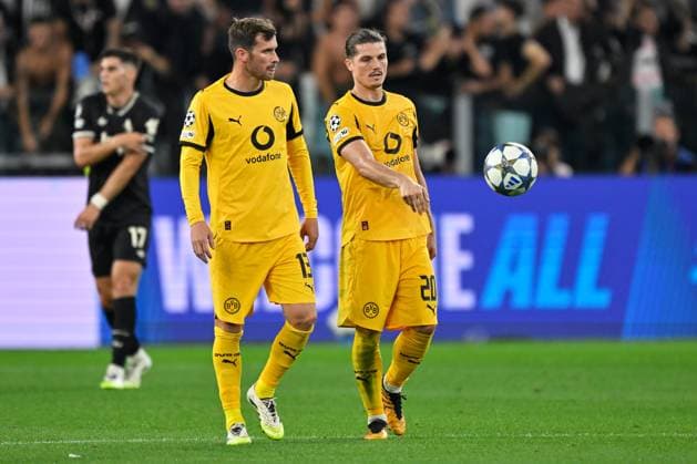 Turin, Allianz Stadium, 16 09 25, ITA, Men, UEFA Champions Leaugue, Season 2025 2026, Juventus Turin Borussia Dortmund Bild UEFA regulations prohibit any use of photographs as image sequences and or quasi video Piedmont Italy