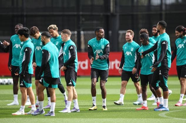Football, CL, Liverpool FC Training