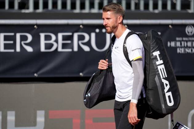 TENNIS - ATP, Tennis Herren Layjet Open BAD WALTERSDORF,AUSTRIA,17.SEP.25 - TENNIS - ATP Challenger Tour, Layjet Open. Image shows Cedrik Marcel Stebe (GER).  GEPAxpictures xMichaelxRiedler