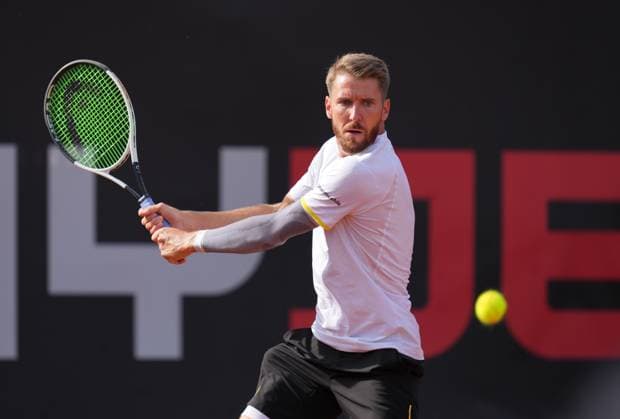 TENNIS - ATP, Tennis Herren Layjet Open BAD WALTERSDORF,AUSTRIA,17.SEP.25 - TENNIS - ATP Challenger Tour, Layjet Open. Image shows Cedrik Marcel Stebe (GER).  GEPAxpictures xMichaelxRiedler