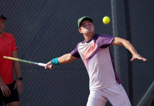 TENNIS - ATP, Tennis Herren Layjet Open BAD WALTERSDORF,AUSTRIA,17.SEP.25 - TENNIS - ATP Challenger Tour, Layjet Open. Image shows Tadeas Paroulek (CZE).  GEPAxpictures xMichaelxRiedler