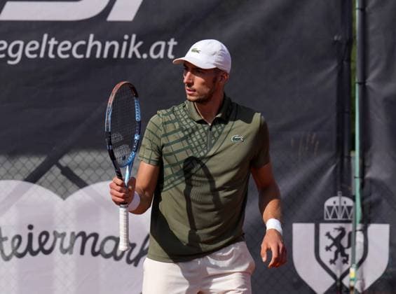 TENNIS - ATP, Tennis Herren Layjet Open BAD WALTERSDORF,AUSTRIA,17.SEP.25 - TENNIS - ATP Challenger Tour, Layjet Open. Image shows Luka Pavlovic (FRA).  GEPAxpictures xMichaelxRiedler