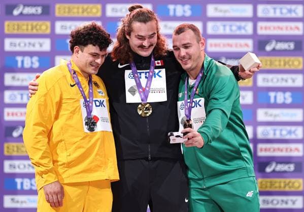 Athletics, World Championships in Tokyo, Day 5, Award ceremonies