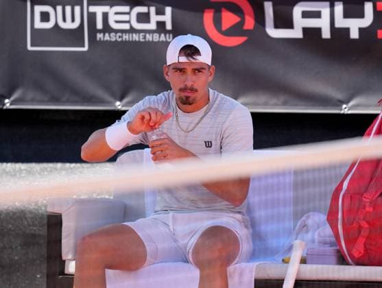 TENNIS - ATP, Tennis Herren Layjet Open BAD WALTERSDORF,AUSTRIA,17.SEP.25 - TENNIS - ATP Challenger Tour, Layjet Open. Image shows Marko Topo (GER).  GEPAxpictures xMichaelxRiedler