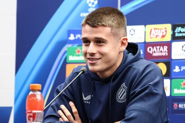 Football, CL, Club Brugge press conference