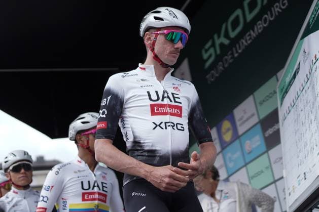 Cycling Tour de Luxembourg 2025 17 09 2025, Cyclisme, Cycling, Tour de Luxembourg, Tour of Luxembourg, 2025, Luxembourg, vl Brandon McNultyUAE Team Emirates XRG