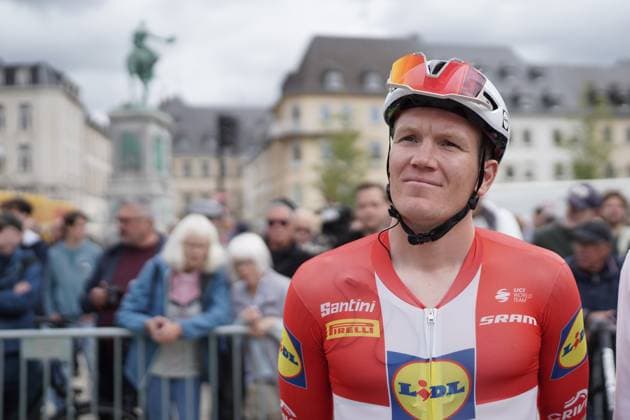 Cycling Tour de Luxembourg 2025 17 09 2025, Cyclisme, Cycling, Tour de Luxembourg, Tour of Luxembourg, 2025, Luxembourg, vl Soeren Kragh AndersenLidl Trek