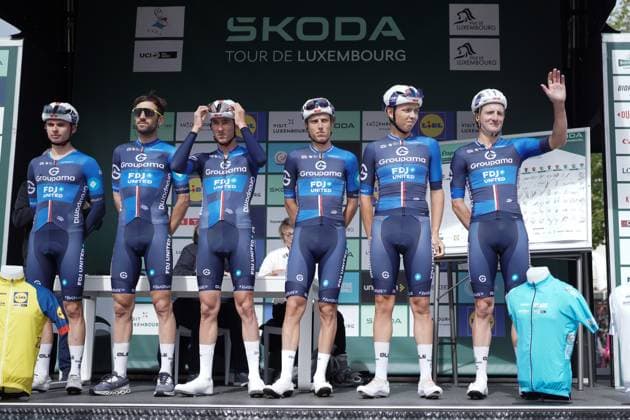 Cycling Tour de Luxembourg 2025 17 09 2025, Cyclisme, Cycling, Tour de Luxembourg, Tour of Luxembourg, 2025, Luxembourg, vl Team Groupama FDJ