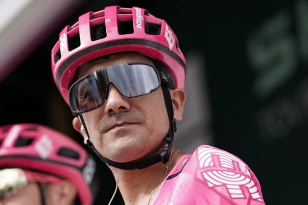 Cycling Tour de Luxembourg 2025 17 09 2025, Cyclisme, Cycling, Tour de Luxembourg, Tour of Luxembourg, 2025, Luxembourg, vl Richard CarapazEF Education EasyPost
