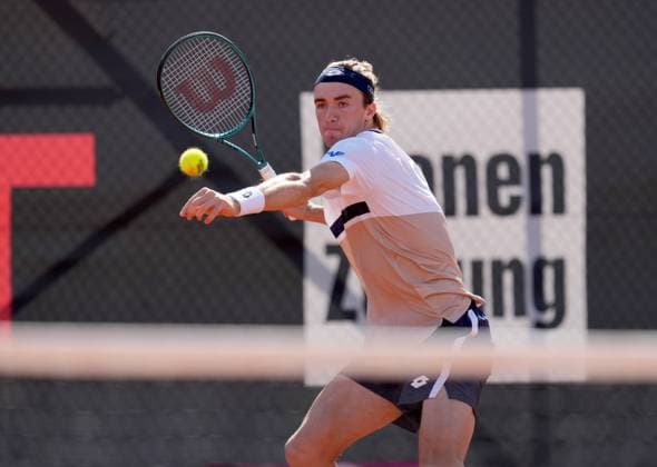 TENNIS - ATP, Tennis Herren Layjet Open BAD WALTERSDORF,AUSTRIA,17.SEP.25 - TENNIS - ATP Challenger Tour, Layjet Open. Image shows Lukas Neumayer (AUT).  GEPAxpictures xMichaelxRiedler