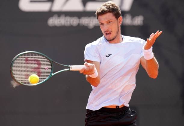 TENNIS - ATP, Tennis Herren Layjet Open BAD WALTERSDORF,AUSTRIA,17.SEP.25 - TENNIS - ATP Challenger Tour, Layjet Open. Image shows Pablo Carreno Busta (ESP).  GEPAxpictures xMichaelxRiedler