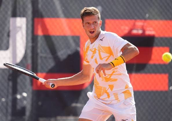 TENNIS - ATP, Tennis Herren Layjet Open BAD WALTERSDORF,AUSTRIA,17.SEP.25 - TENNIS - ATP Challenger Tour, Layjet Open. Image shows Vit Kopriva (CZE).  GEPAxpictures xMichaelxRiedler
