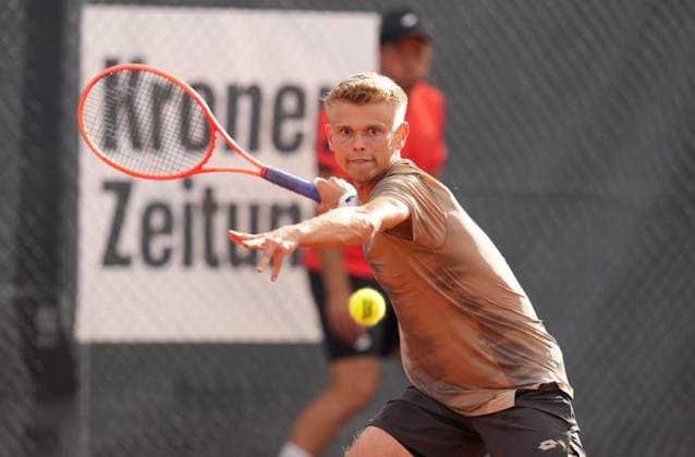 TENNIS - ATP, Tennis Herren Layjet Open BAD WALTERSDORF,AUSTRIA,17.SEP.25 - TENNIS - ATP Challenger Tour, Layjet Open. Image shows Marvin Moeller (GER).  GEPAxpictures xMichaelxRiedler