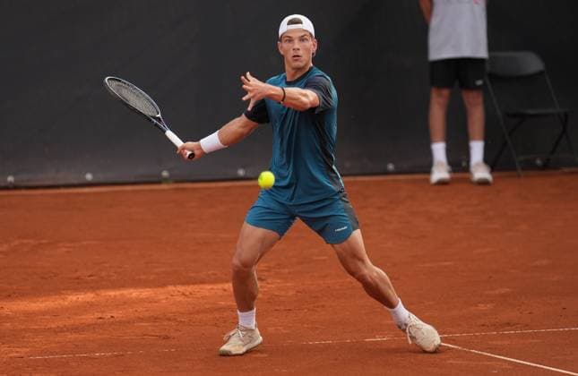 TENNIS - ATP, Tennis Herren Layjet Open BAD WALTERSDORF,AUSTRIA,17.SEP.25 - TENNIS - ATP Challenger Tour, Layjet Open. Image shows Sebastian Sorger (AUT).  GEPAxpictures xMichaelxRiedler