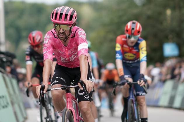 Cycling Tour de Luxembourg 2025 17 09 2025, Cyclisme, Cycling, Tour de Luxembourg, Tour of Luxembourg, 2025, Luxembourg, vl Ben HealyEF Education EasyPost