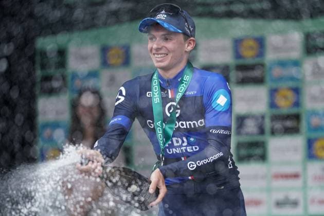 Cycling Tour de Luxembourg 2025 17 09 2025, Cyclisme, Cycling, Tour de Luxembourg, Tour of Luxembourg, 2025, Luxembourg, vl stage winner Romain GregoireGroupama FDJ