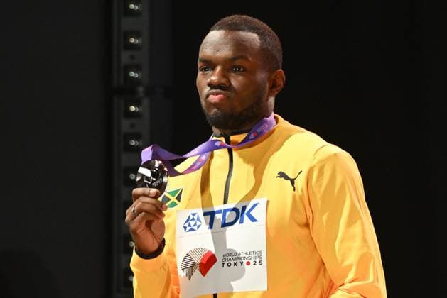 2025.09.17 Tokio Lekkoatletyka Mistrzostwa Swiata N z Orlando Bennett Foto Michal Laudy PressFocus 2025.09.17 Tokyo Athletics World Championships Orlando Bennett Credit: Michal Laudy PressFocus NEWSPIX.PL --- newspix.pl POLAND OUT! 