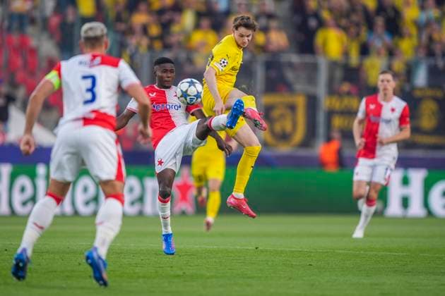 Football, CL, Slavia Prague - FK Bodö Glimt