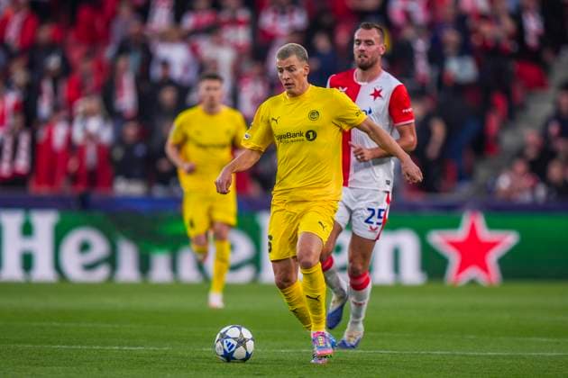 Champions League Slavia Prague Bodo Glimt Prague, Czech Republic 20250917 The Champions League match between Slavia Prague and Bodo Glimt at Fortuna Arena in Prague Photo Terje Pedersen NTB Praha Czech Republic EDITORIAL USE ONLY RESTRICTED USE FOR BETTING COMPANIES  Copyright: xTerjexPedersenx xNTBx