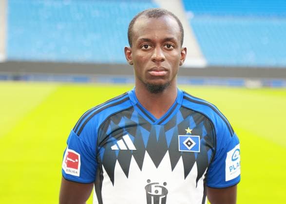 official portrait appointment club Hamburger SV 2025 2026 Jean Luc DompÃ Hamburger SV 7 17 09 2025, Sporthalle, Hamburg, official portrait appointment club Hamburger SV 2025 2026 nordphotoxGmbHxx xHoyer nph00001