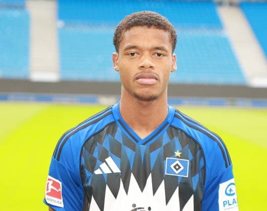 official portrait date club Hamburger SV 2025 2026 Warmed Omari Hamburger SV 17 17 09 2025, Sporthalle, Hamburg, official portrait date club Hamburger SV 2025 2026 nordphotoxGmbHxx xHoyer nph00001