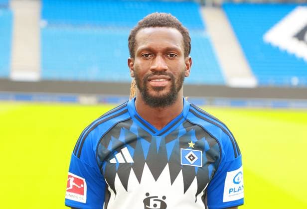 official portrait appointment club Hamburger SV 2025 2026 Bakery Jatta Hamburger SV 18 17 09 2025, sports hall, Hamburg, official portrait appointment club Hamburger SV 2025 2026 nordphotoxGmbHxx xHoyer nph00001
