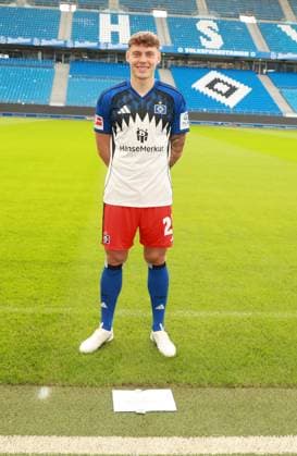 official portrait appointment club Hamburger SV 2025 2026 Nicolai Remberg Hamburger SV 21 17 09 2025, Sporthalle, Hamburg, official portrait appointment club Hamburger SV 2025 2026 nordphotoxGmbHxx xHoyer nph00001