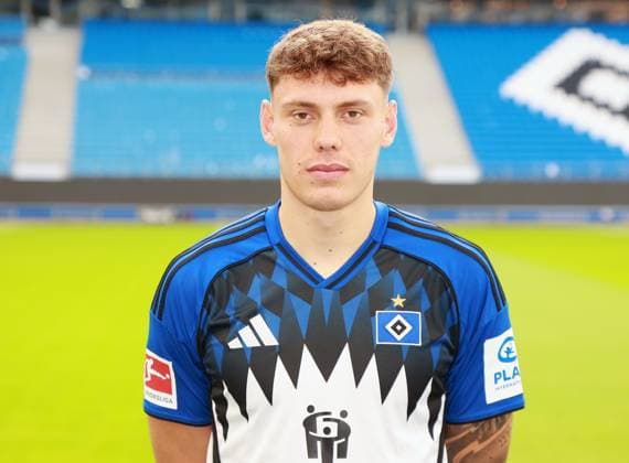 official portrait appointment club Hamburger SV 2025 2026 Nicolai Remberg Hamburger SV 21 17 09 2025, Sporthalle, Hamburg, official portrait appointment club Hamburger SV 2025 2026 nordphotoxGmbHxx xHoyer nph00001