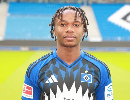 official portrait appointment club Hamburger SV 2025 2026 Aboubaka Soumahoro Hamburger SV 22 17 09 2025, Sporthalle, Hamburg, official portrait appointment club Hamburger SV 2025 2026 nordphotoxGmbHxx xHoyer nph00001