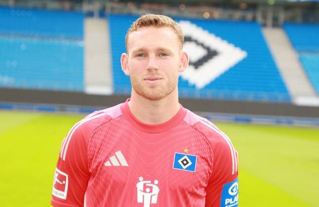 official portrait appointment club Hamburger SV 2025 2026 Daniel Peretz Hamburger SV 26 17 09 2025, Sporthalle, Hamburg, official portrait appointment club Hamburger SV 2025 2026 nordphotoxGmbHxx xHoyer nph00001