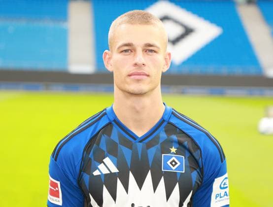 official portrait date club Hamburger SV 2025 2026 player name team 17 09 2025, sports hall, Hamburg, official portrait date club Hamburger SV 2025 2026 nordphotoxGmbHxx xHoyer nph00001