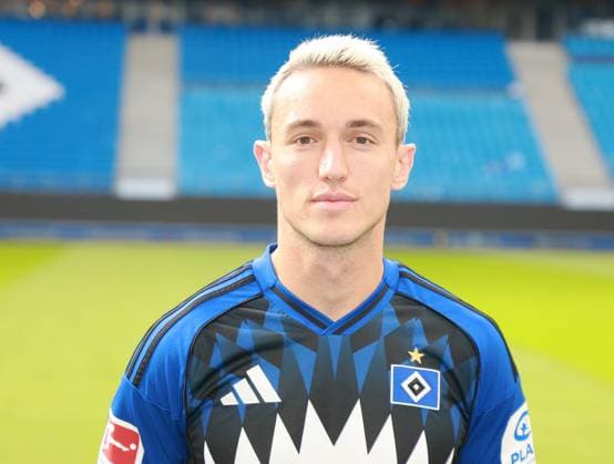 official portrait appointment club Hamburger SV 2025 2026 Silvan Hefti Hamburger SV 30 17 09 2025, Sporthalle, Hamburg, official portrait appointment club Hamburger SV 2025 2026 nordphotoxGmbHxx xHoyer nph00001