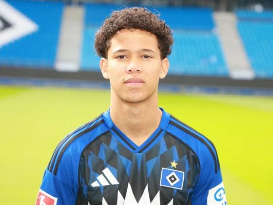 official portrait appointment club Hamburger SV 2025 2026 Alexander Rossing Lelesiit Roessing Lelesiit Hamburger SV 38 17 09 2025, Sporthalle, Hamburg, official portrait appointment club Hamburger SV 2025 2026 nordphotoxGmbHxx xHoyer nph00001