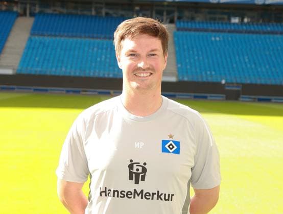 official portrait appointment club Hamburger SV 2025 2026 Merlin Polzin Coach Hamburger SV 17 09 2025, Sporthalle, Hamburg, official portrait appointment club Hamburger SV 2025 2026 nordphotoxGmbHxx xHoyer nph00001
