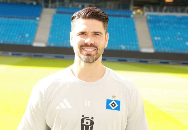 official portrait appointment club Hamburger SV 2025 2026 Sebastian Capel UKE Reha Trainer Hamburger Sv 17 09 2025, sports hall, Hamburg, official portrait appointment club Hamburger SV 2025 2026 nordphotoxGmbHxx xHoyer nph00001