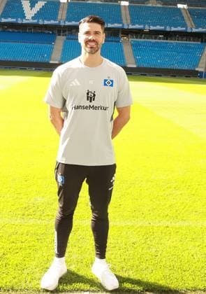 official portrait appointment club Hamburger SV 2025 2026 Sebastian Capel UKE Reha Trainer Hamburger Sv 17 09 2025, sports hall, Hamburg, official portrait appointment club Hamburger SV 2025 2026 nordphotoxGmbHxx xHoyer nph00001