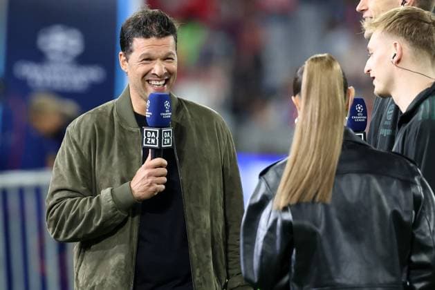 UEFA Champions League TV Pundit Michael Ballack Bayern Munich v Chelsea, UEFA Champions League, Group Stage, Football, Allianz Arena, Munich, Germany - 17 Sep 2025Munich Allianz Arena Germany EDITORIAL USE ONLY No use with unauthorised audio, video, data, fixture lists, club league logos or live services. Online in-match use limited to 120 images, no video emulation. No use in betting, games or single club league player publications.  Copyright: xChristianxKolbert Shutterstockx 15481350k