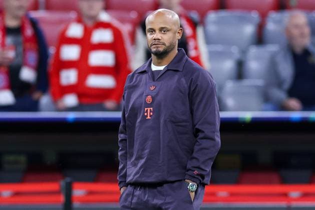 Soccer Champions League 1 Matchday FC Bayern Munich FC Chelsea on 17 09 2025 at the Allianz Arena in Munich Vincent Kompany Coach Head Coach Munich xMSx