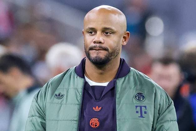 Soccer Champions League 1 Matchday FC Bayern Munich FC Chelsea on 17 09 2025 at the Allianz Arena in Munich Vincent Kompany Coach Head Coach Munich xMSx
