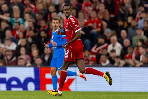 Football - UEFA Champions League - League Phase - Liverpool FC v Atletico Madrid LIVERPOOL, ENGLAND - Wednesday, September 17, 2025: Liverpool s new signing Alexander Isak during the UEFA Champions League match between Liverpool FC and Atletico Madrid FC at Anfield. (Photo by David Rawcliffe Propaganda) LIVERPOOL Anfield MERSEYSIDE ENGLAND  Copyright: xDavidxRawcliffex P2025-09-17-Liverpool_Atletico-30